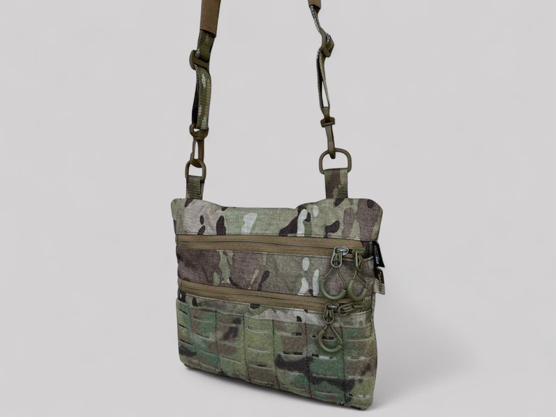 Сумка месенджер тактична (Multicam) MOLLE, Cordura 1000D, MULTITAC 4321 фото