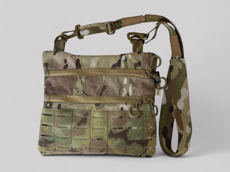 Сумка месенджер тактична (Multicam) MOLLE, Cordura 1000D, MULTITAC 4321 фото