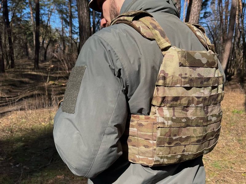 Плитоноска MULTITAC М1 швидкоскид, Cordura 1000D, під плити 25х30, Multicam 421433 фото