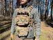 Напашник тактичний з балістичним пакетом 1 клас, MOLLE/Velcro, Cordura 1000D, MULTITAC 9072 фото 2