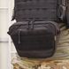 Сумка-напашник XL Kiborg з балістичним захистом 2 клас Militex Чорна 82007-2-К фото 7