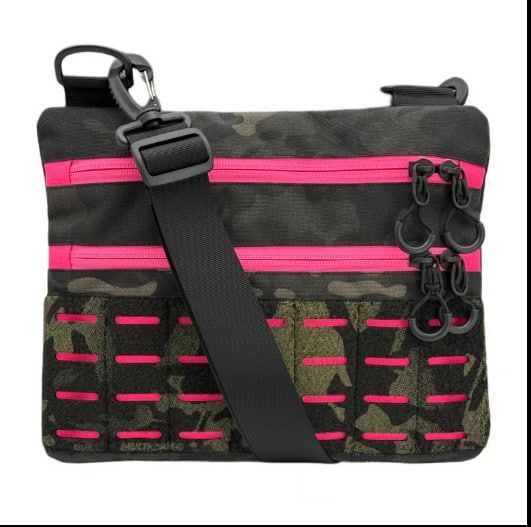 Сумка месенджер тактична (Dark Pink) MOLLE, Cordura 1000D, MULTITAC 5320 фото