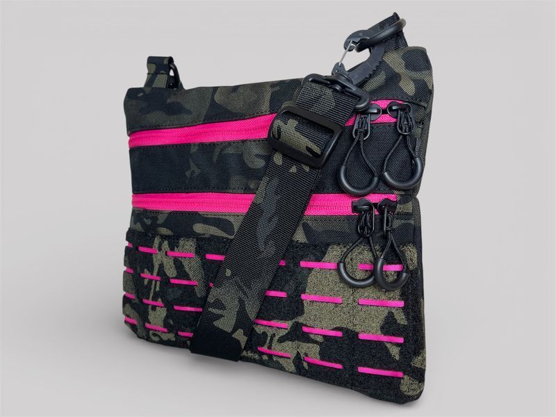 Сумка месенджер тактична (Dark Pink) MOLLE, Cordura 1000D, MULTITAC 5320 фото